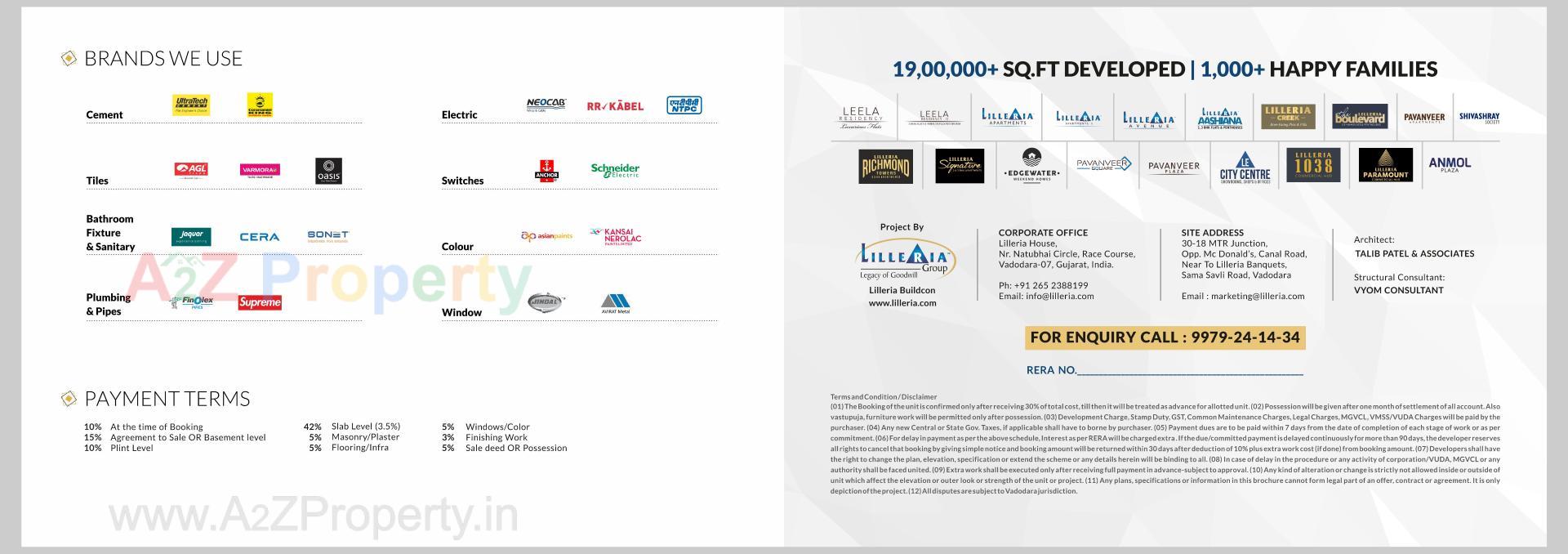  of real estate project Lilleria located at Vadodara, Vadodara, Gujarat