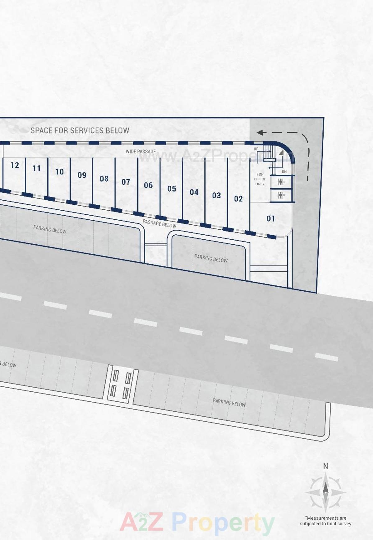 Layout of real estate project Lilleria located at Vadodara, Vadodara, Gujarat