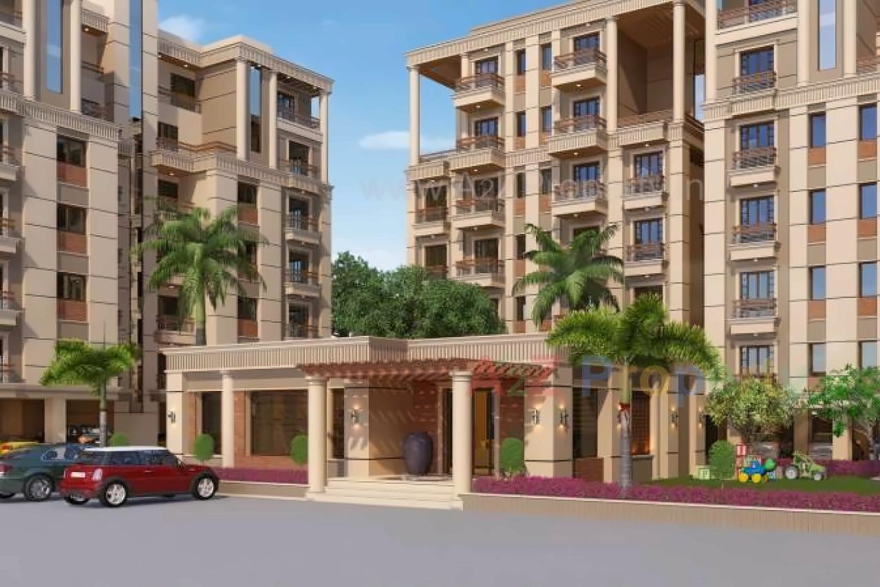 3D Elevation of real estate project Lilleria Apartments located at Sama, Vadodara, Gujarat