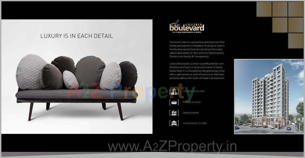  of real estate project Lilleria Boulevard located at Vemali, Vadodara, Gujarat
