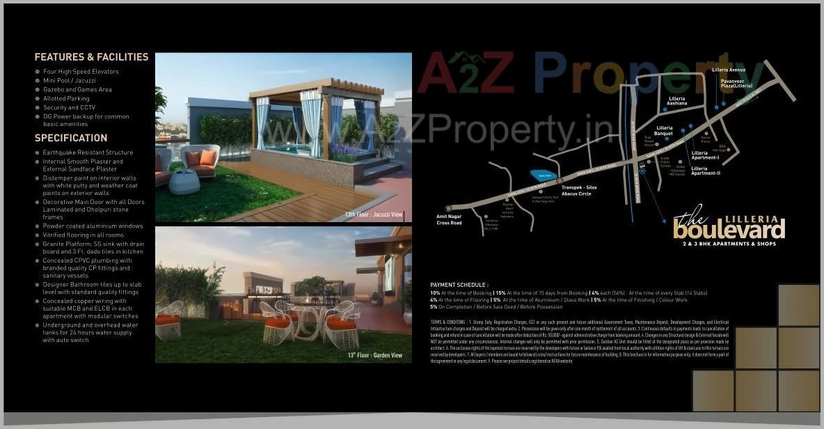  of real estate project Lilleria Boulevard located at Vemali, Vadodara, Gujarat
