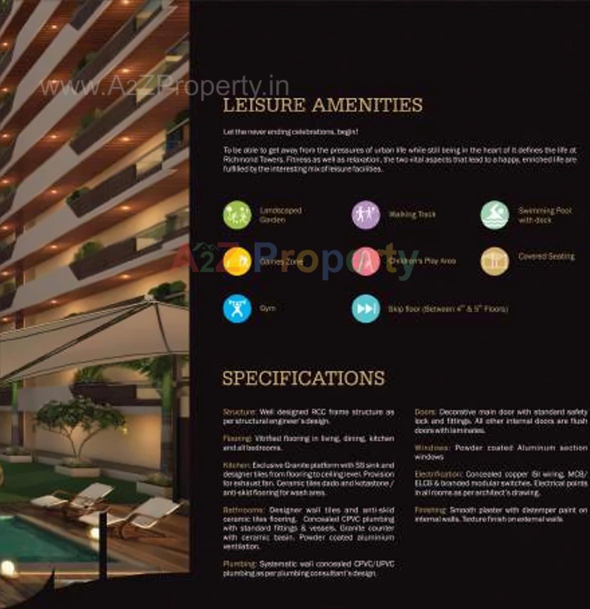 Amenities of Lilleria Paramount   Richmond Towers