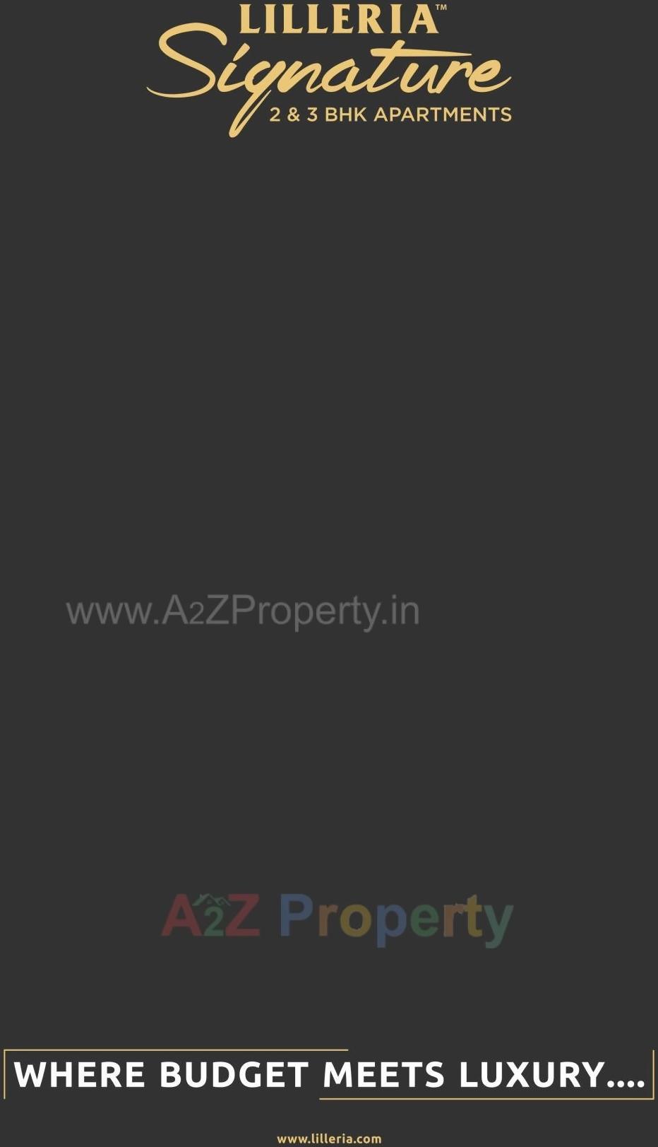  of real estate project Lilleria Signature located at Gotri, Vadodara, Gujarat