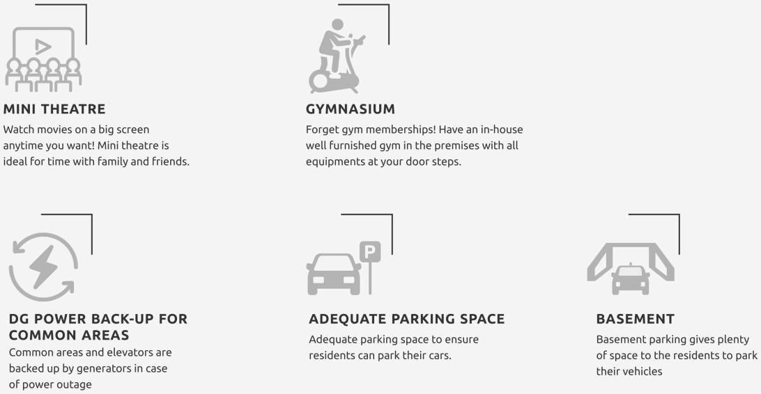  of real estate project Lilleria Signature located at Gotri, Vadodara, Gujarat