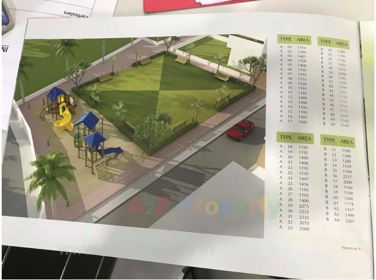 Layout of real estate project Lotus Court located at Kalali, Vadodara, Gujarat