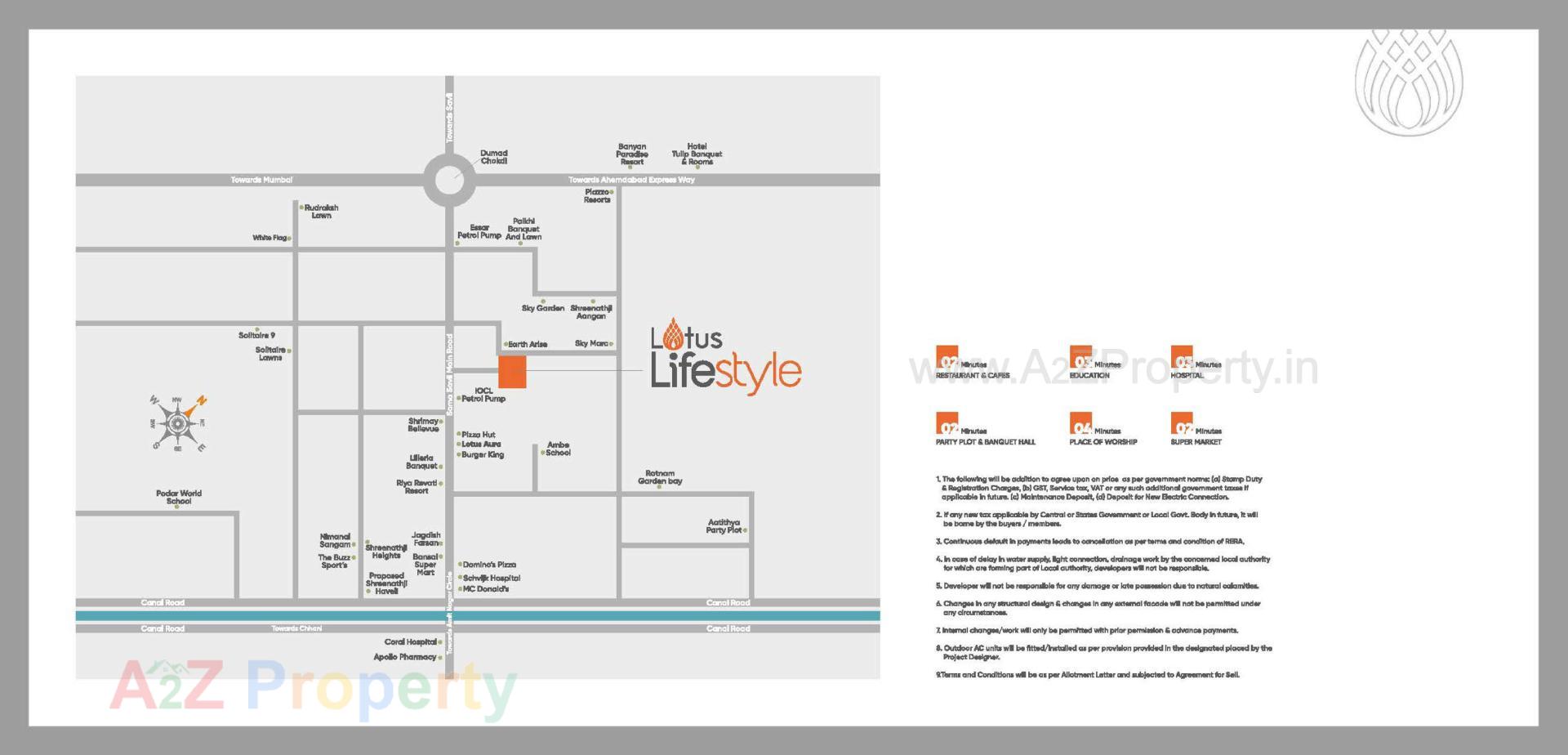 of real estate project Lotus Lifestyle located at Vemali, Vadodara, Gujarat