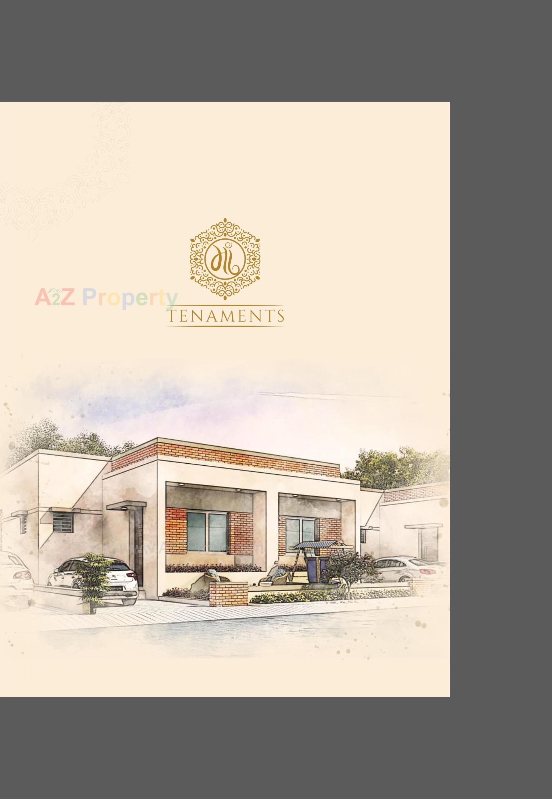 3D Elevation of real estate project Maa Tenaments located at Chikhodra, Vadodara, Gujarat