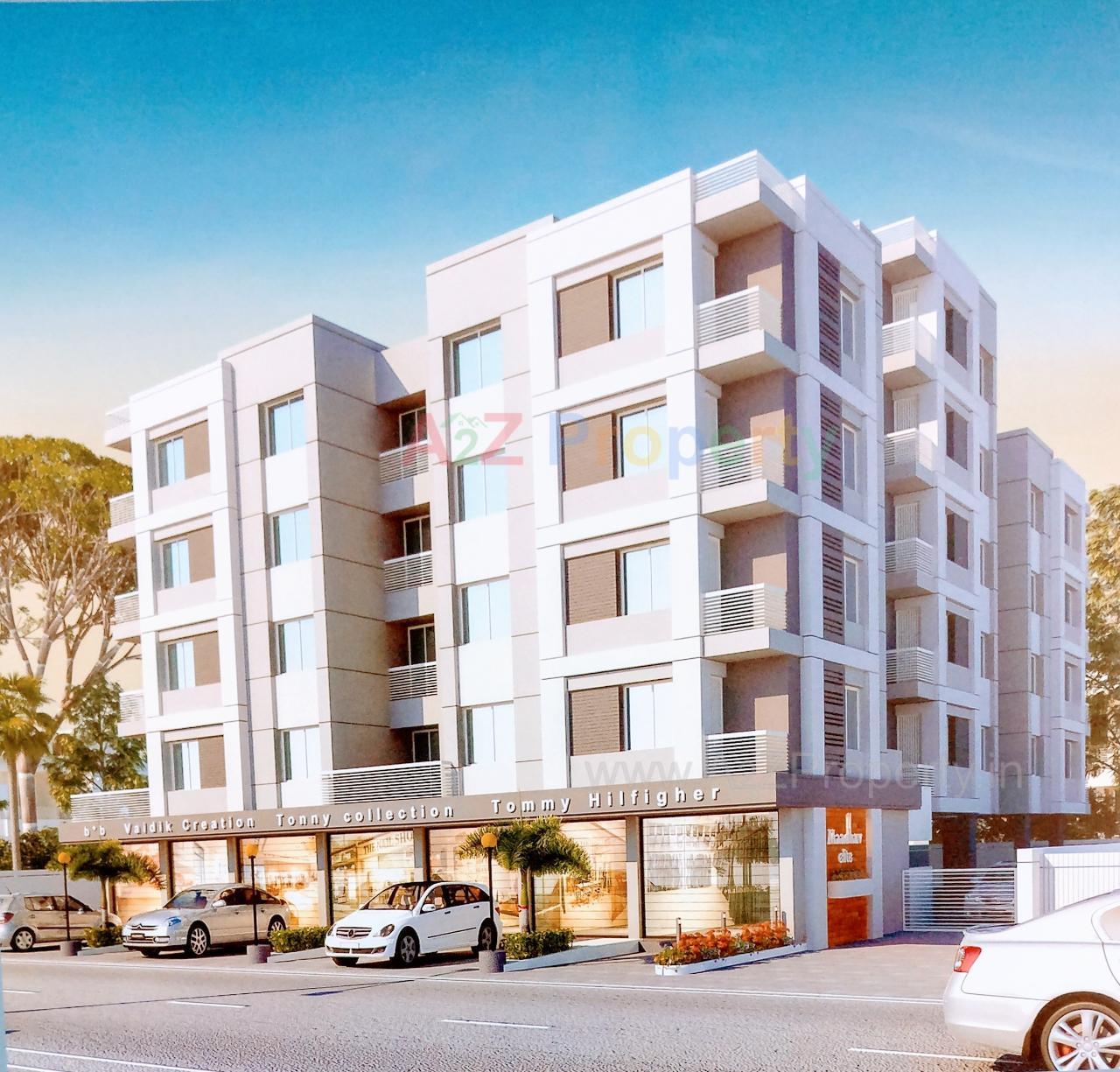 3D Elevation of real estate project Maadhav Elite located at Bhayli, Vadodara, Gujarat