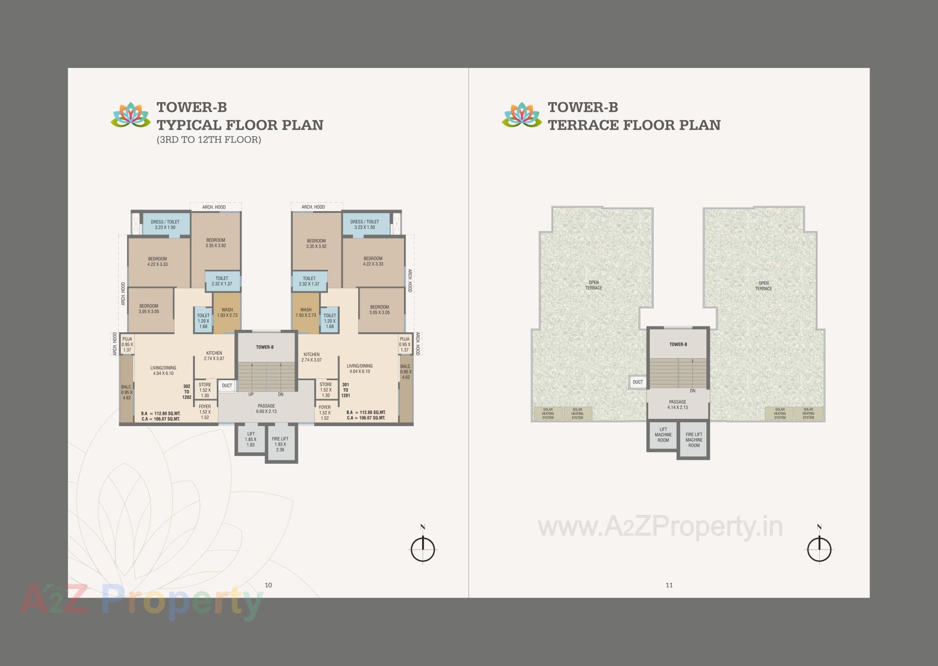Layout of real estate project Madhuban Clublife located at Bapod, Vadodara, Gujarat