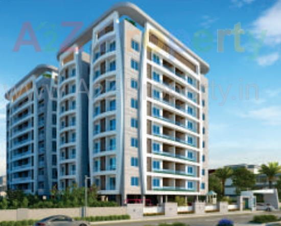 3D Elevation of real estate project Madhuvan Clublife located at Harni, Vadodara, Gujarat