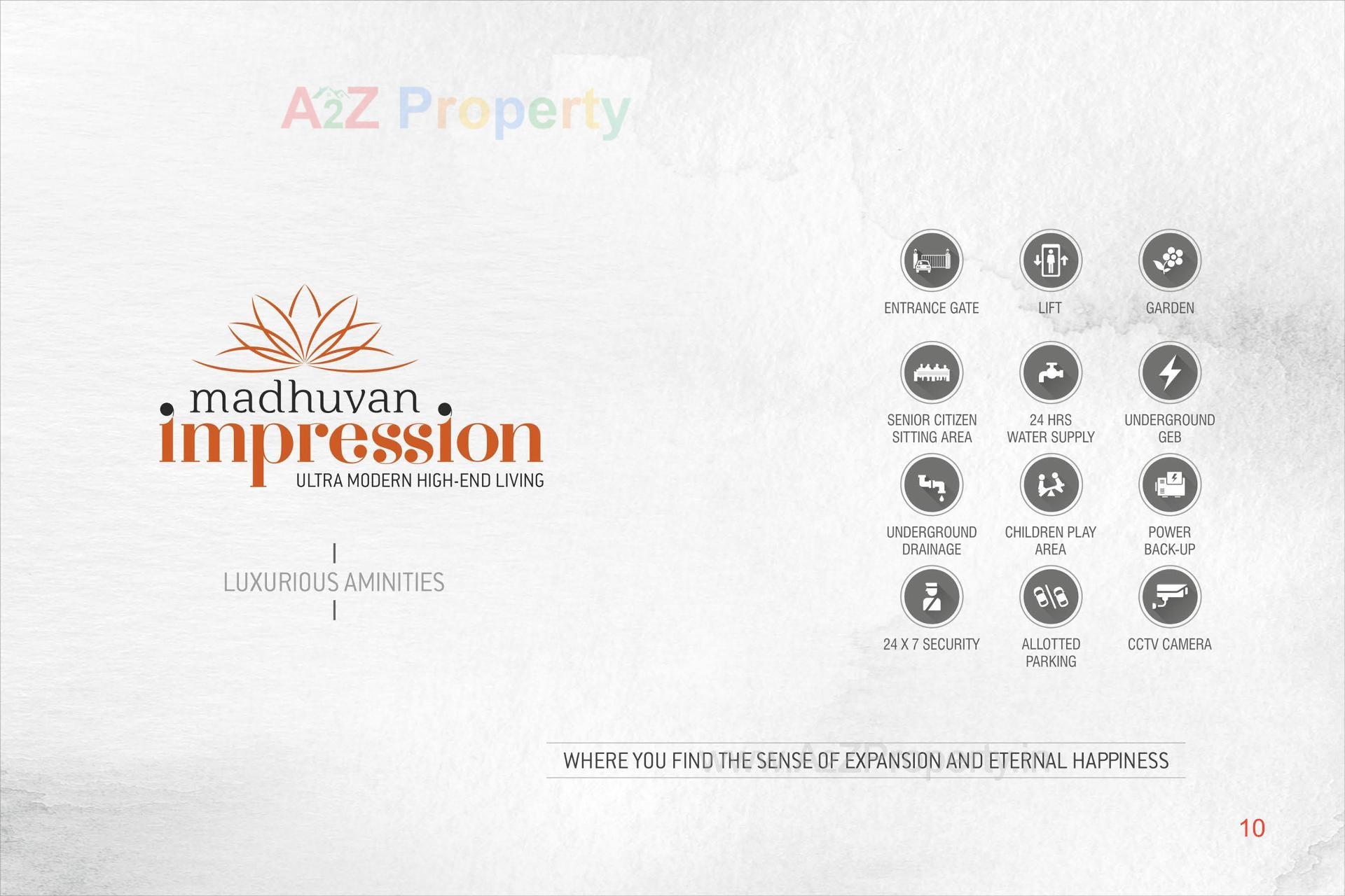  of real estate project Madhuvan Impression located at Sevasi, Vadodara, Gujarat