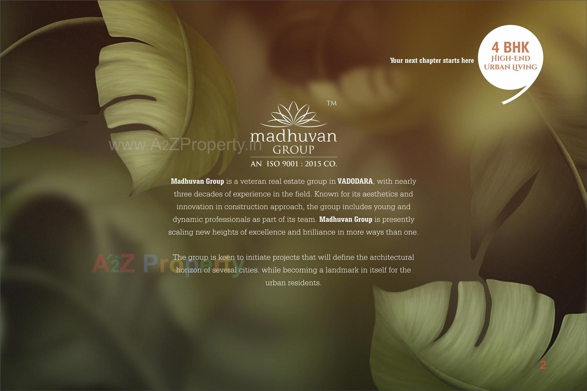  of real estate project Madhuvan Impression located at Sevasi, Vadodara, Gujarat