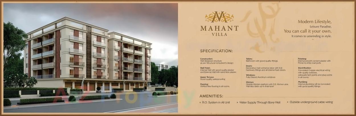  of real estate project Mahant Villa located at Talsat, Vadodara, Gujarat