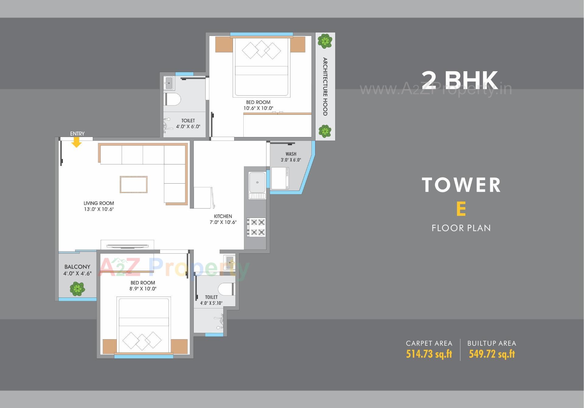 Layout of real estate project Malbar Valley located at Vadodara, Vadodara, Gujarat