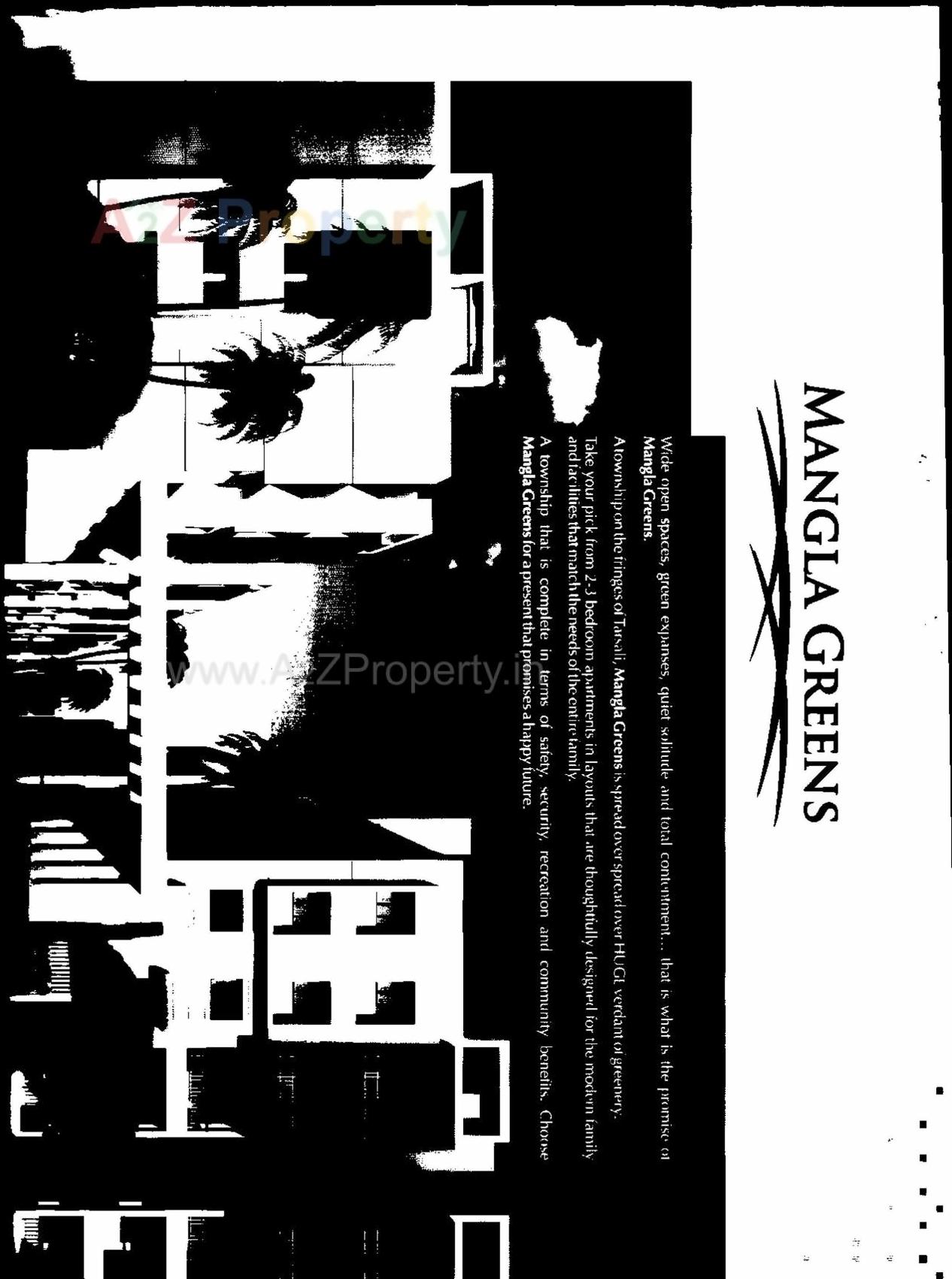  of real estate project Mangla Greens (tower  A 7 To A 13, B 8, 9, 20, 21) located at Vadodara, Vadodara, Gujarat