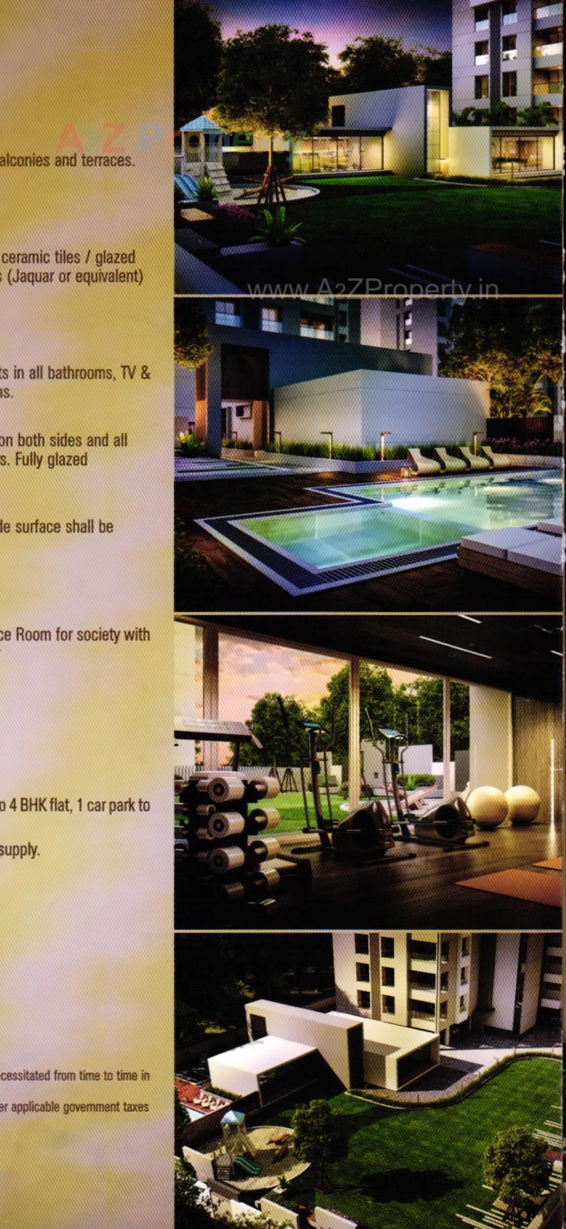 3D Elevation of real estate project Mangla Majesty located at Bhayli, Vadodara, Gujarat