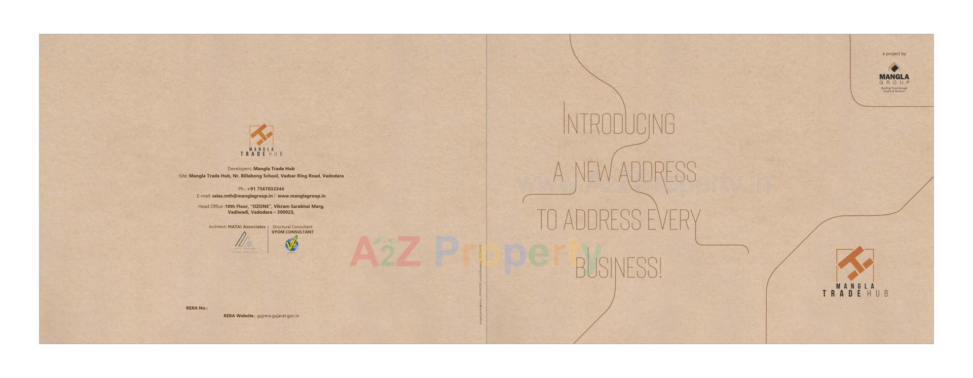  of real estate project Mangla Trade Hub located at Vadsar, Vadodara, Gujarat