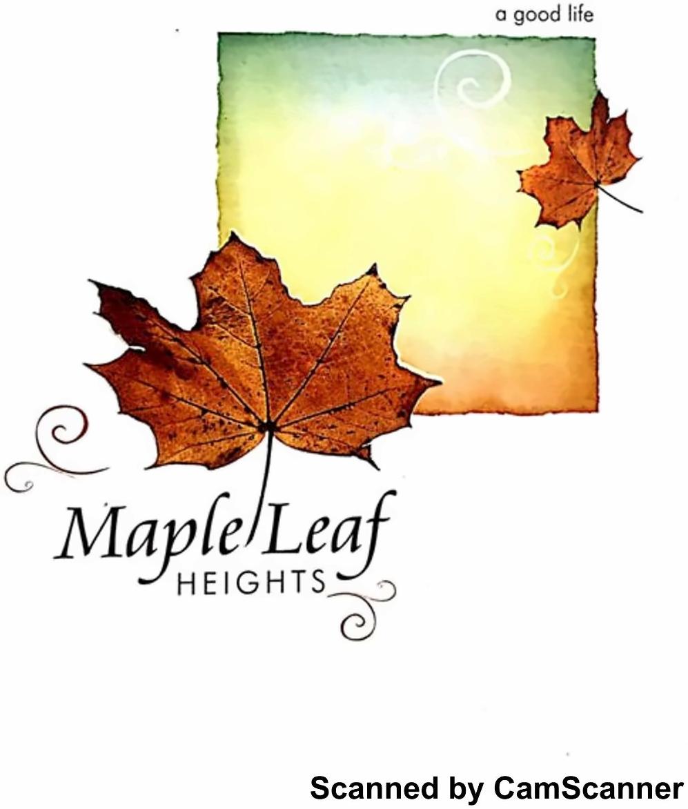  of real estate project Maple Leaf Heights located at Bhayli, Vadodara, Gujarat
