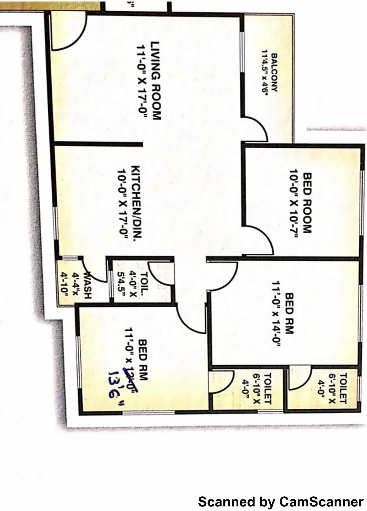 Layout of real estate project Maple Leaf Heights located at Bhayli, Vadodara, Gujarat