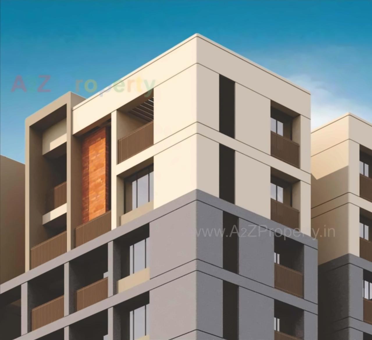 3D Elevation of real estate project Maruti Infinity located at Chhani, Vadodara, Gujarat