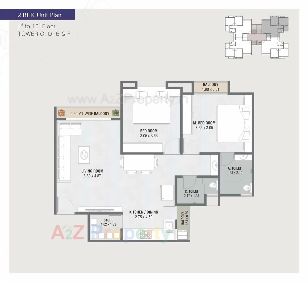Layout of real estate project Maruti Infinity located at Chhani, Vadodara, Gujarat