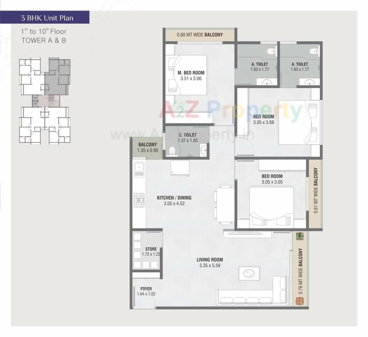 Layout of real estate project Maruti Infinity located at Chhani, Vadodara, Gujarat