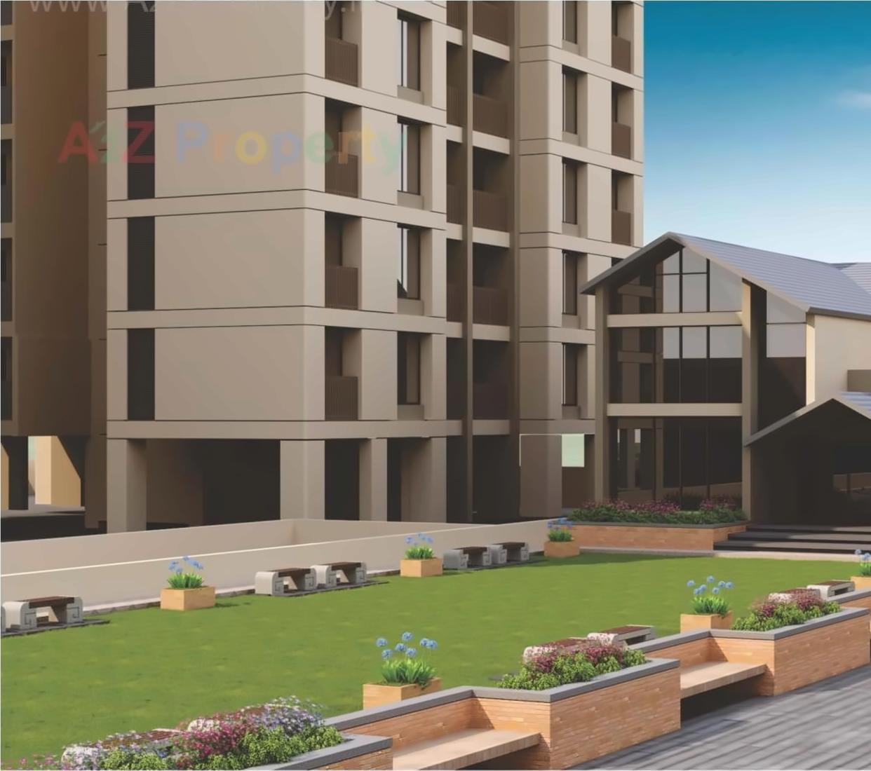 3D Elevation of real estate project Maruti Infinity located at Chhani, Vadodara, Gujarat