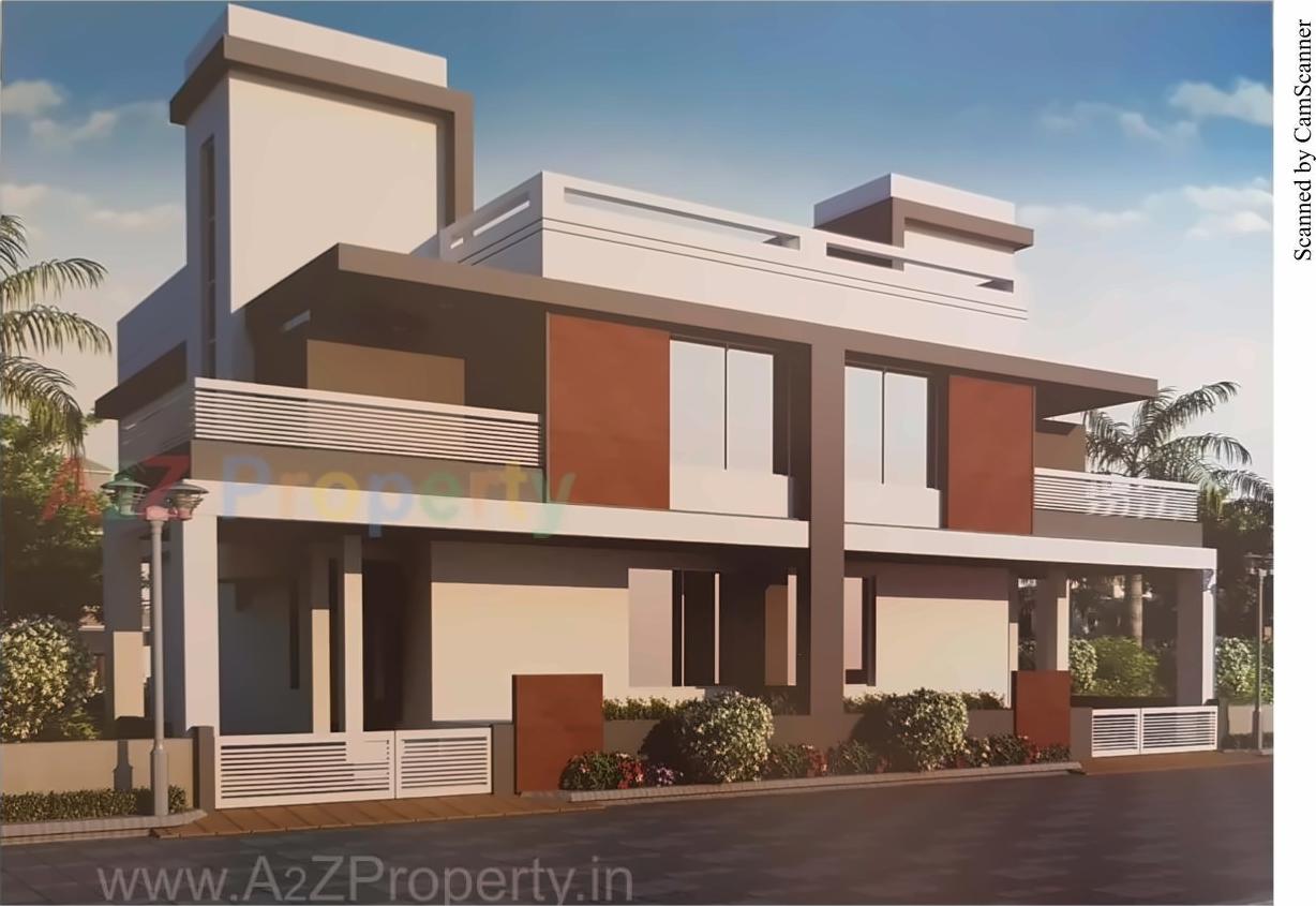 3D Elevation of real estate project Maruti Nandan located at Karodiya, Vadodara, Gujarat