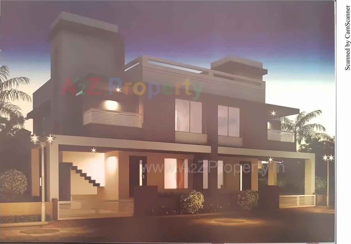 3D Elevation of real estate project Maruti Nandan located at Karodiya, Vadodara, Gujarat