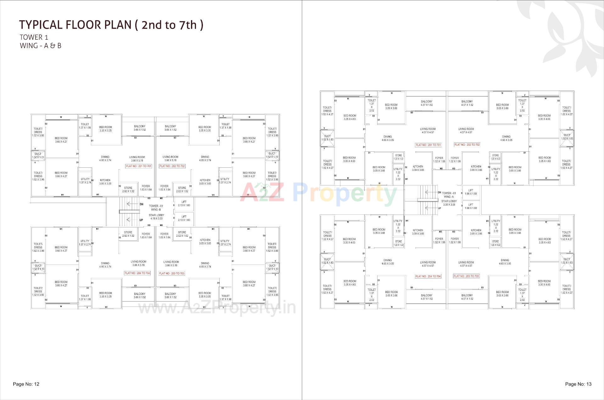 Layout of real estate project Mattrix Aspire located at Atladra, Vadodara, Gujarat