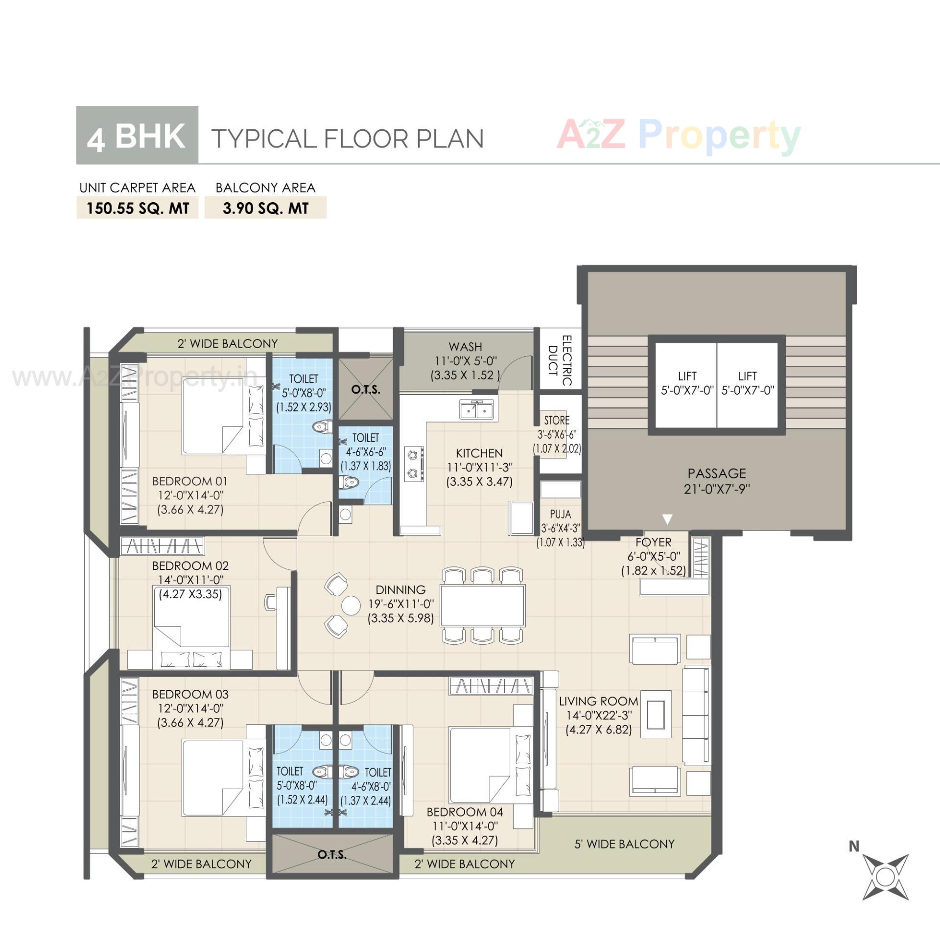 Layout of real estate project Mayur located at Bhayli, Vadodara, Gujarat
