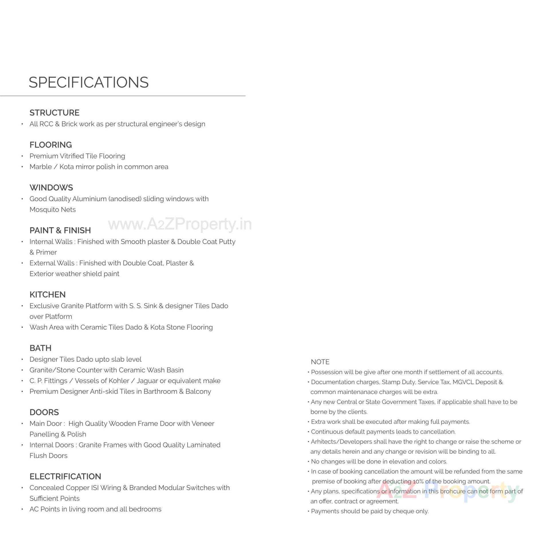  of real estate project Mayur located at Bhayli, Vadodara, Gujarat