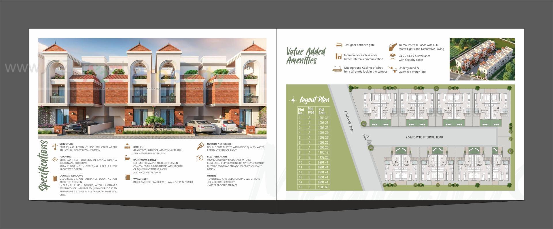  of real estate project Meadows located at Bill, Vadodara, Gujarat