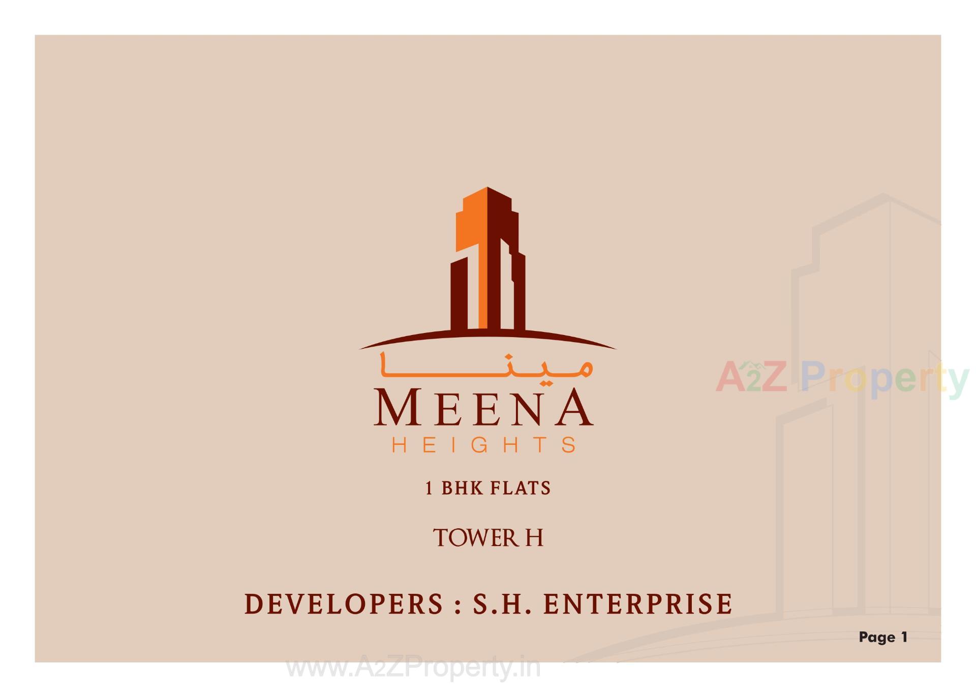  of real estate project Meena Heights Tower located at Tandalja, Vadodara, Gujarat