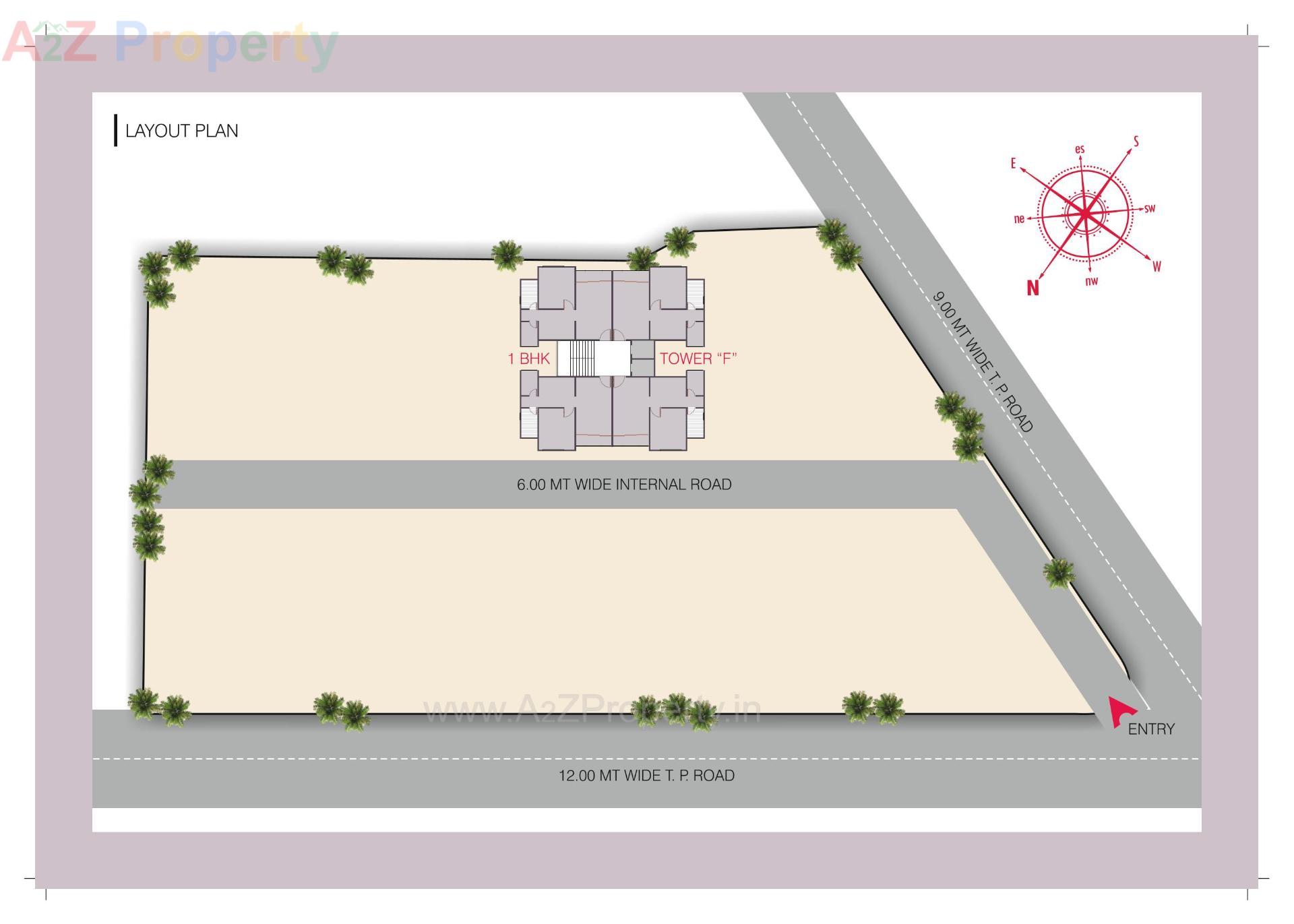  of real estate project Meena Heights located at Tandalja, Vadodara, Gujarat
