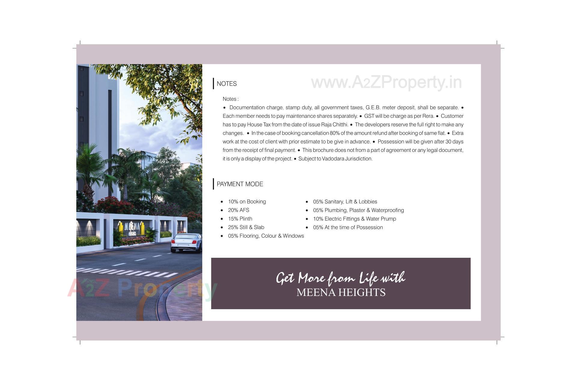  of real estate project Meena Heights located at Vadodara, Vadodara, Gujarat
