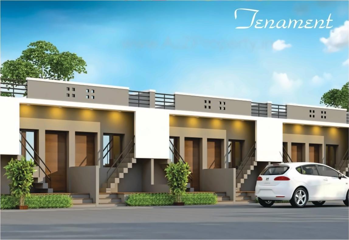 3D Elevation of real estate project Meera 48 Residency located at Sangma, Vadodara, Gujarat