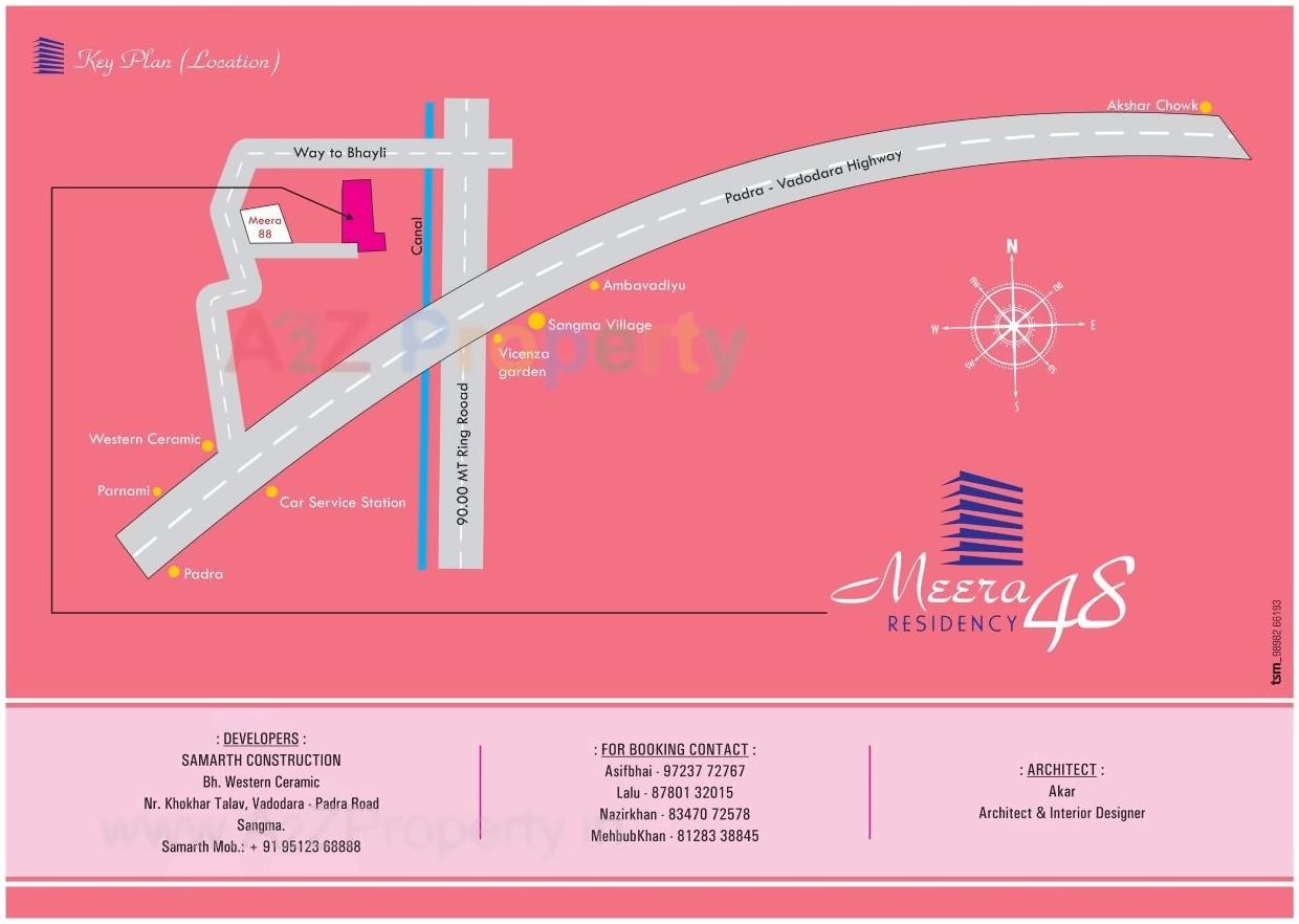  of real estate project Meera 48 Residency located at Sangma, Vadodara, Gujarat