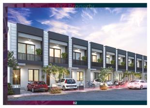 Elevation of real estate project Meera 58 Duplex located at Padra, Vadodara, Gujarat