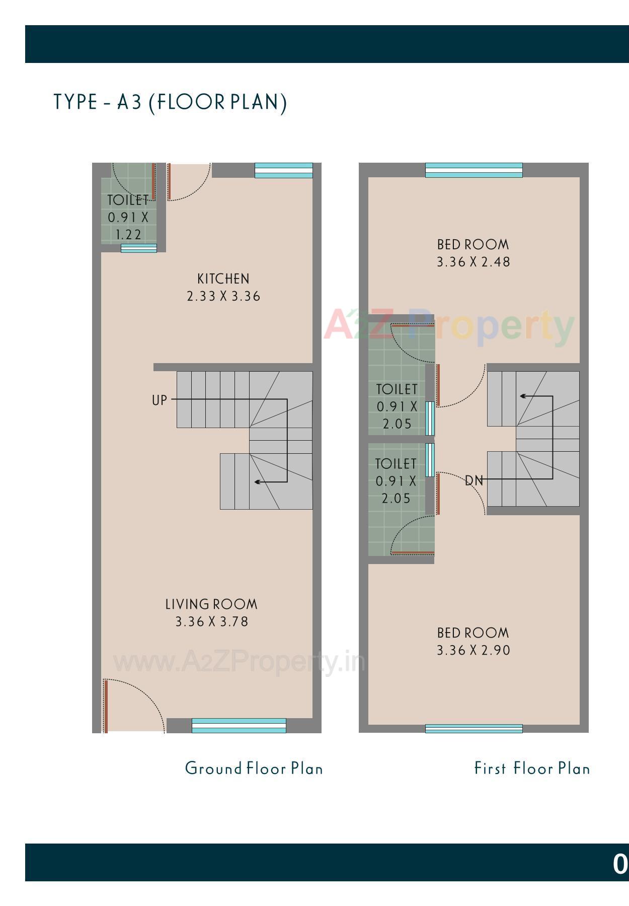 Layout of real estate project Meera 58 Duplex located at Padra, Vadodara, Gujarat