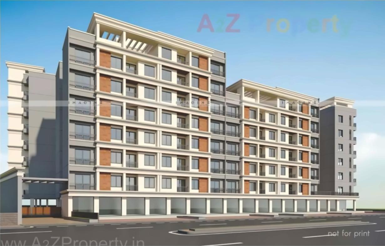 3D Elevation of real estate project Meet Residency located at Vadodara, Vadodara, Gujarat