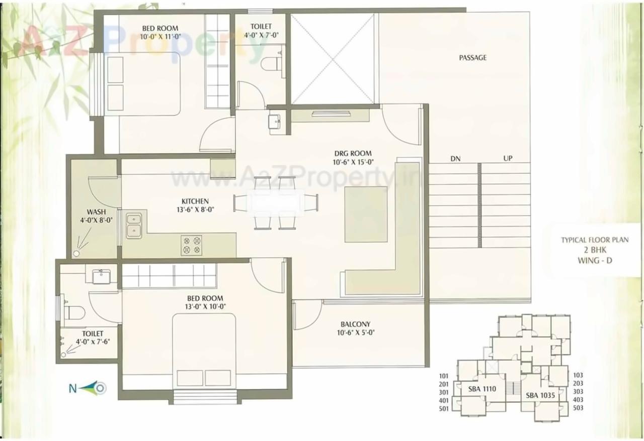 Layout of real estate project Memories located at Vadsar, Vadodara, Gujarat