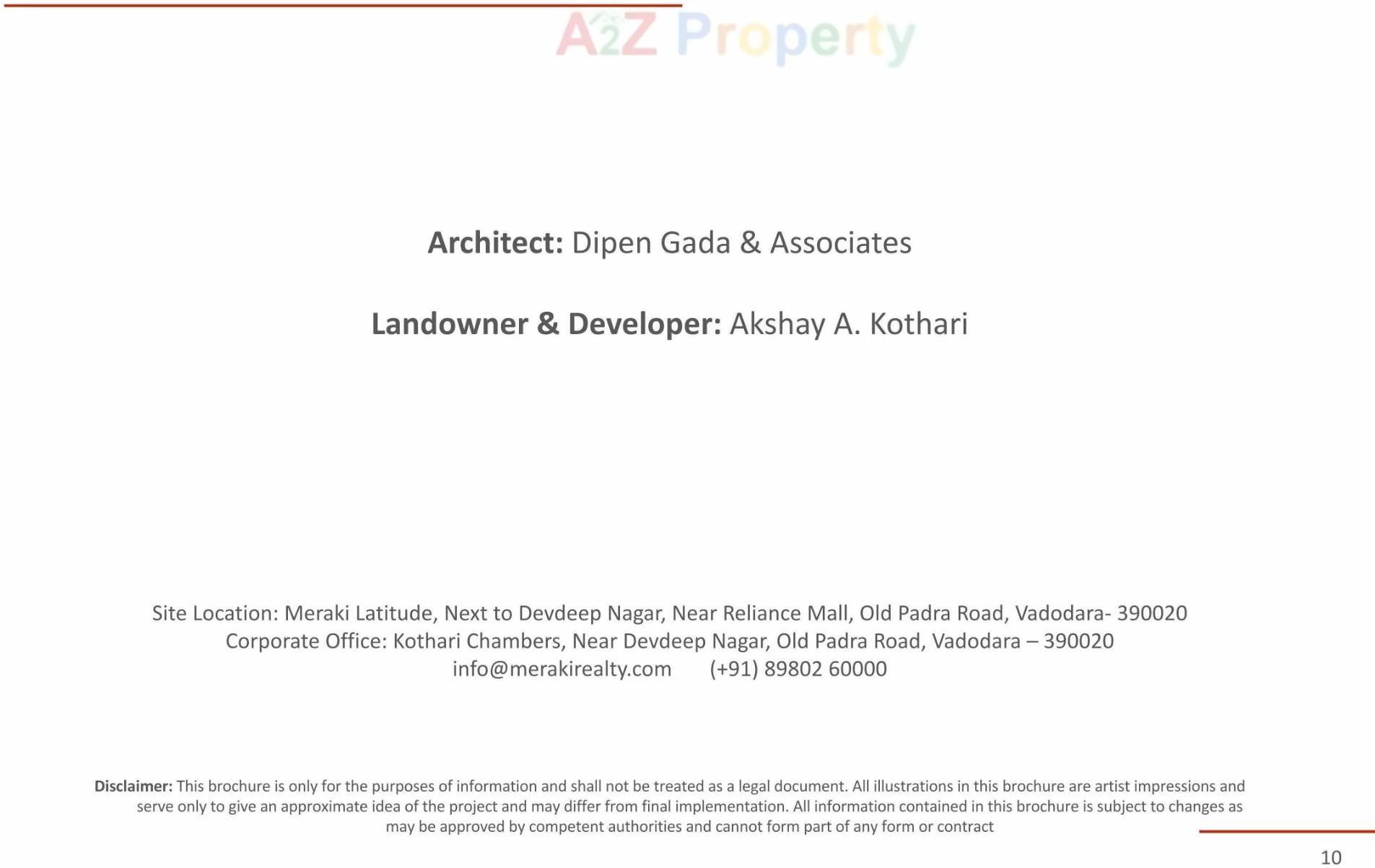  of real estate project Meraki Latitude located at Vadodara, Vadodara, Gujarat