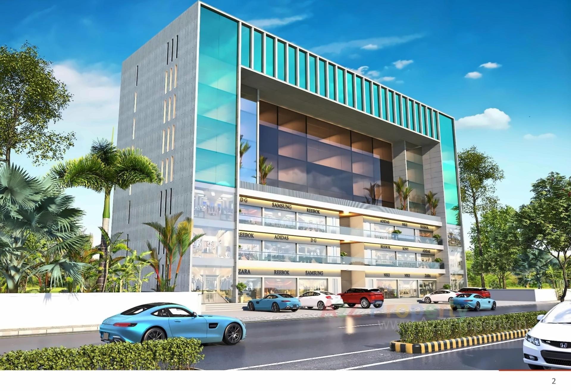 3D Elevation of real estate project Meraki Latitude located at Vadodara, Vadodara, Gujarat