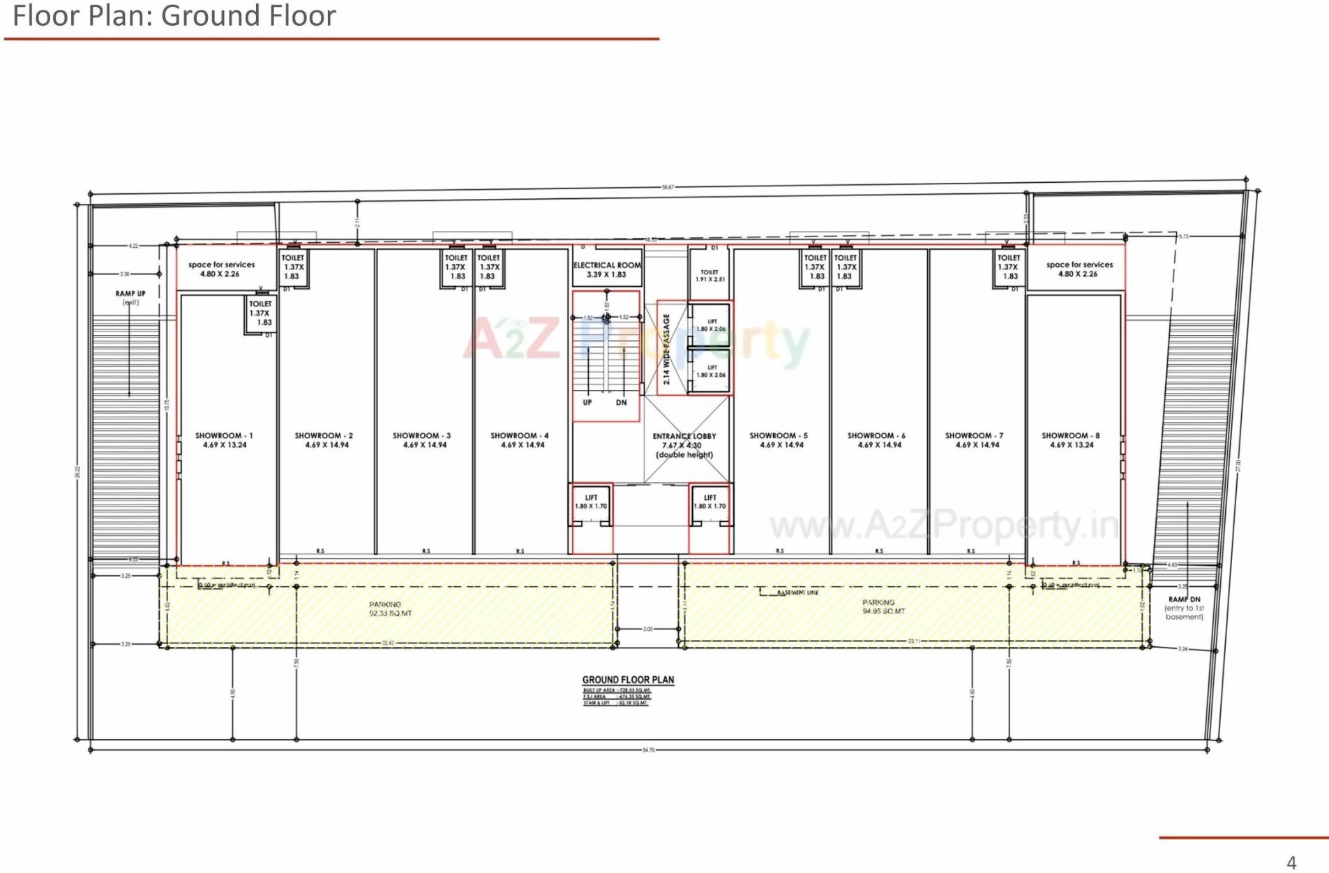Layout of real estate project Meraki Latitude located at Vadodara, Vadodara, Gujarat