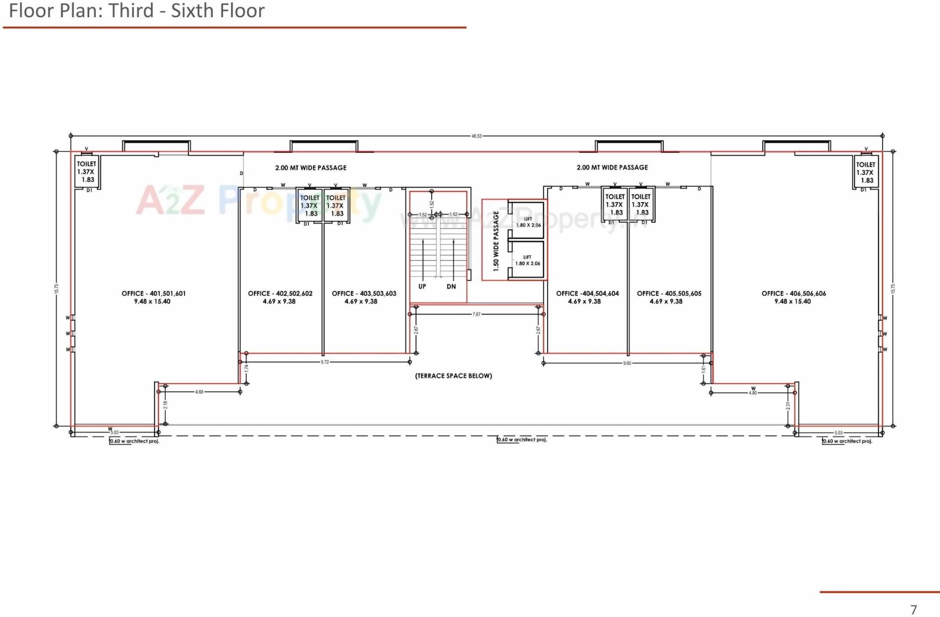 Layout of real estate project Meraki Latitude located at Vadodara, Vadodara, Gujarat