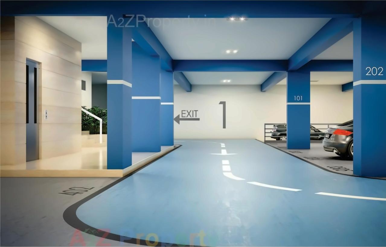 3D Elevation of real estate project Meraki One located at Kasba, Vadodara, Gujarat