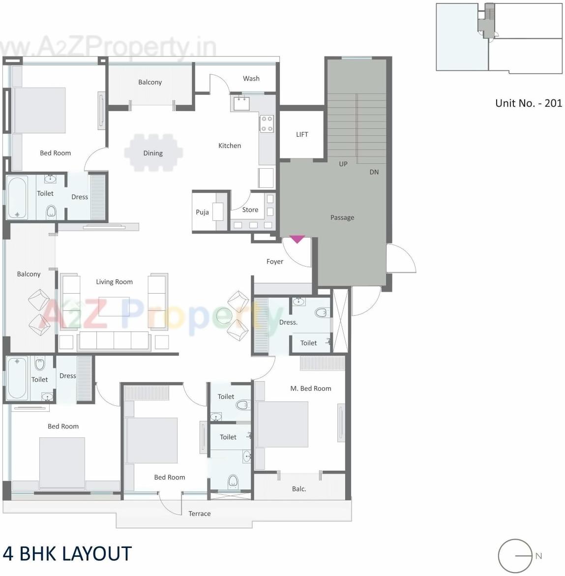 Layout of real estate project Meraki One located at Kasba, Vadodara, Gujarat