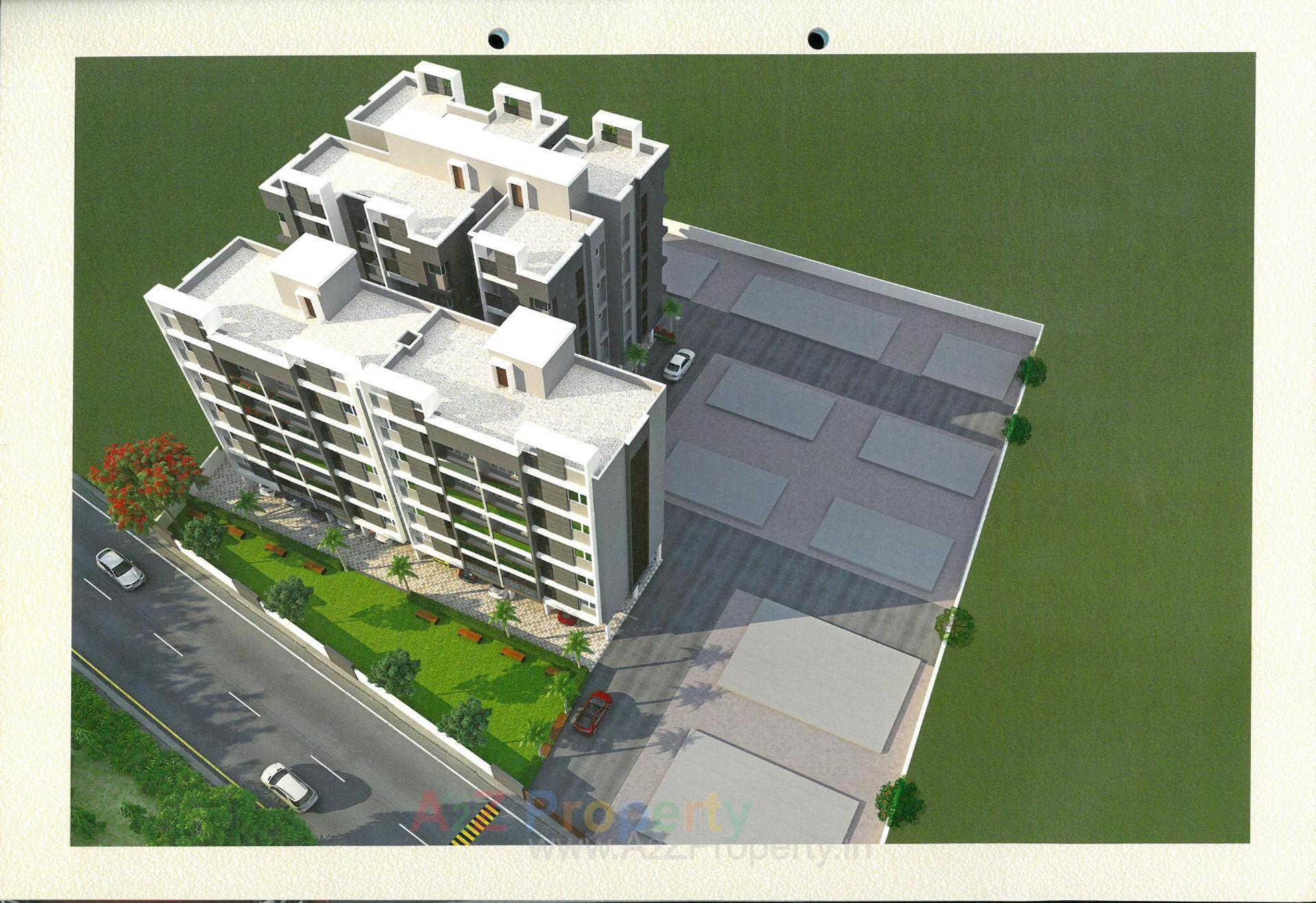  of real estate project Miran Residency located at Tandalaja, Vadodara, Gujarat