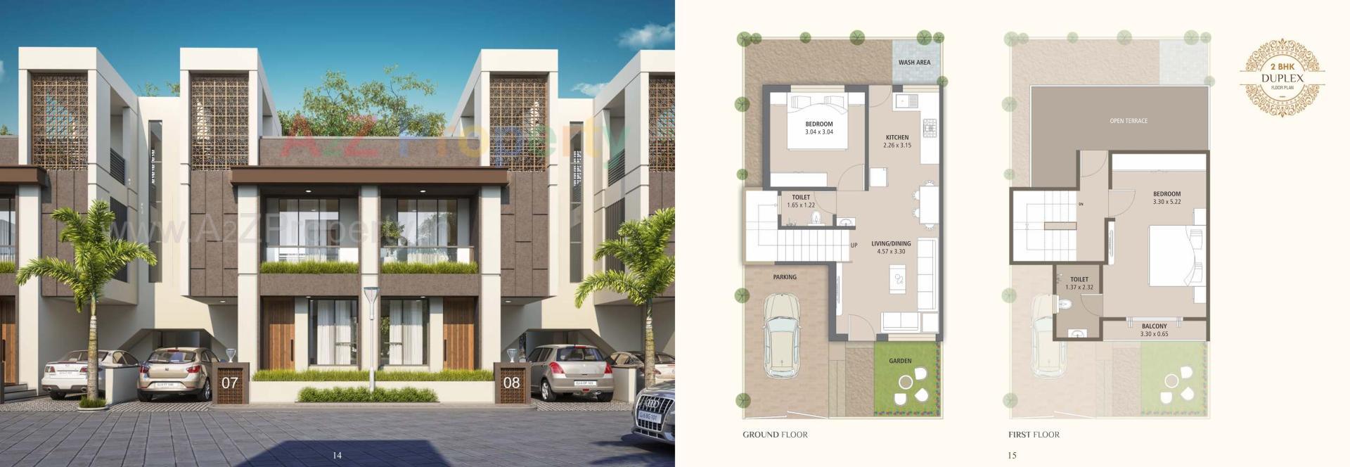 Layout of real estate project Mudibhavan Residency located at Bapod, Vadodara, Gujarat